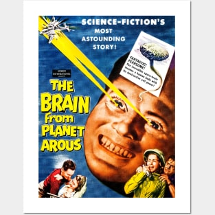 The Brain from Planet Arous (1957) Posters and Art